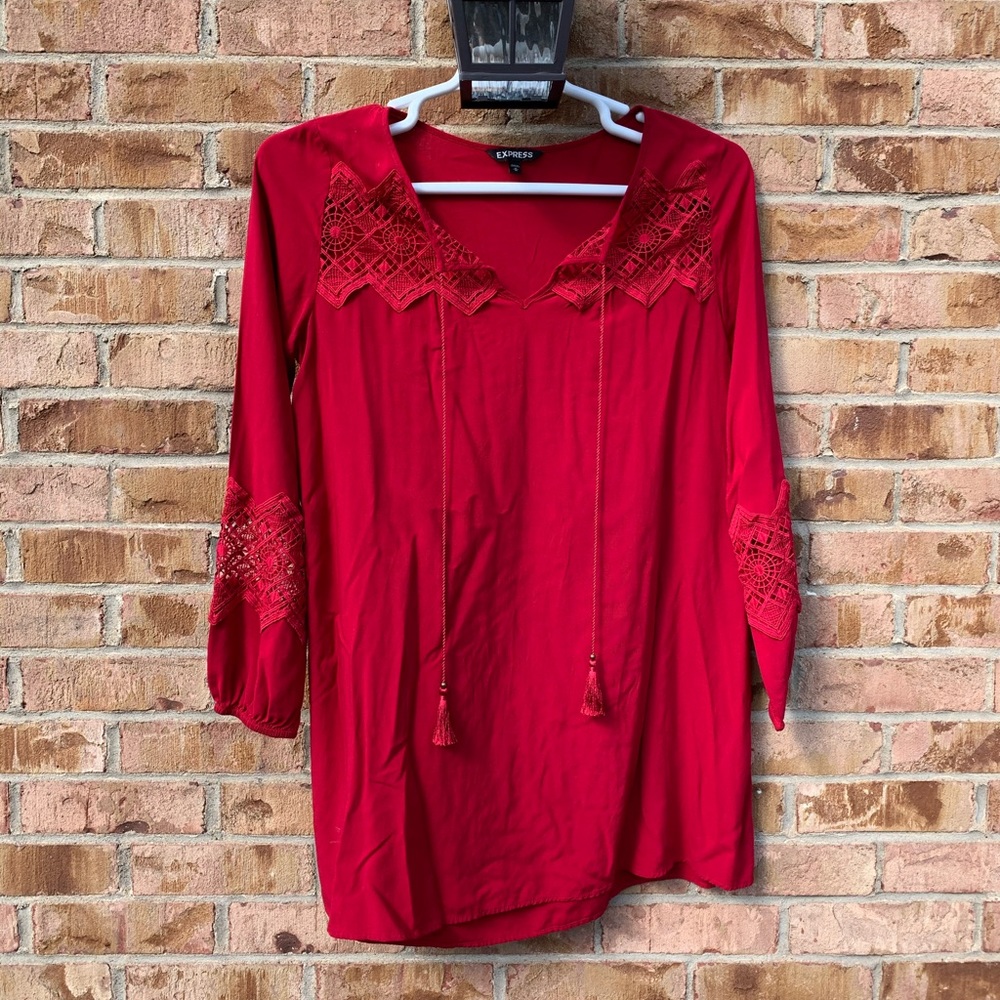 Red express dress